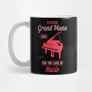 Classic Grand Piano Mug